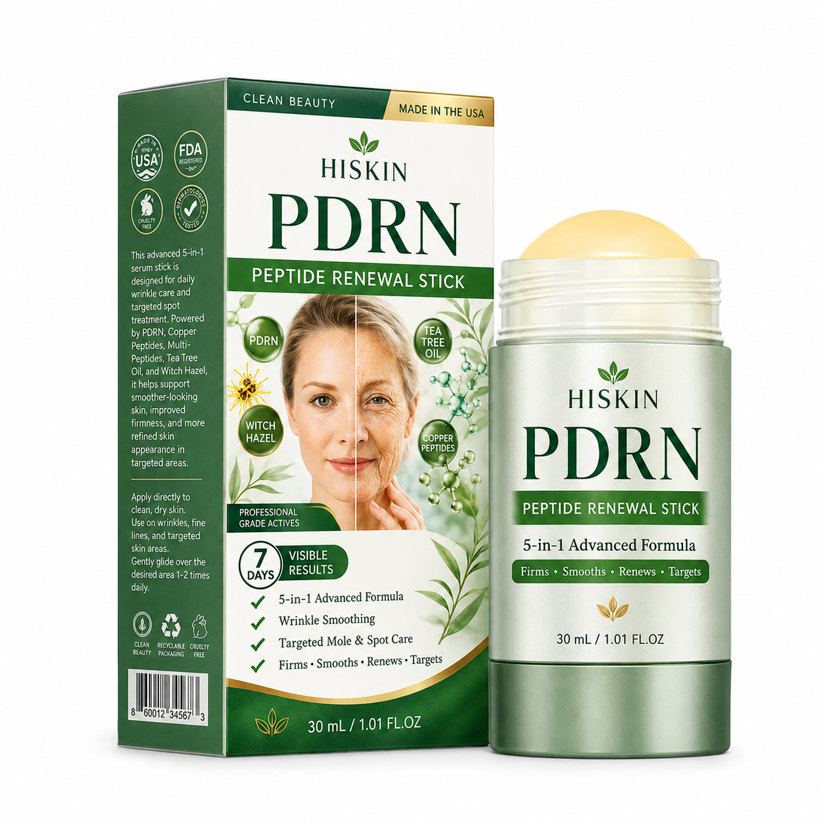 𝑯𝑰𝑺𝑲𝑰𝑵® PDRN Anti‑Aging & Targeted Spot Care👨⚕️(Helps Smooth Wrinkles, Support Firmer‑Looking Skin, and Improve The Appearance Of Visible Spots in 7 days🕑)